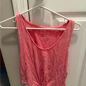 American Eagle Outfitters Soft & Sexy Pink Tank Top